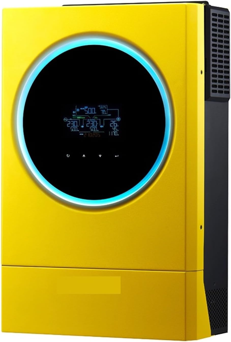 Inversor Solar Híbrido Táctil 230VAC MPPT 120A Cargador PV Entrada 6000W 450VDC