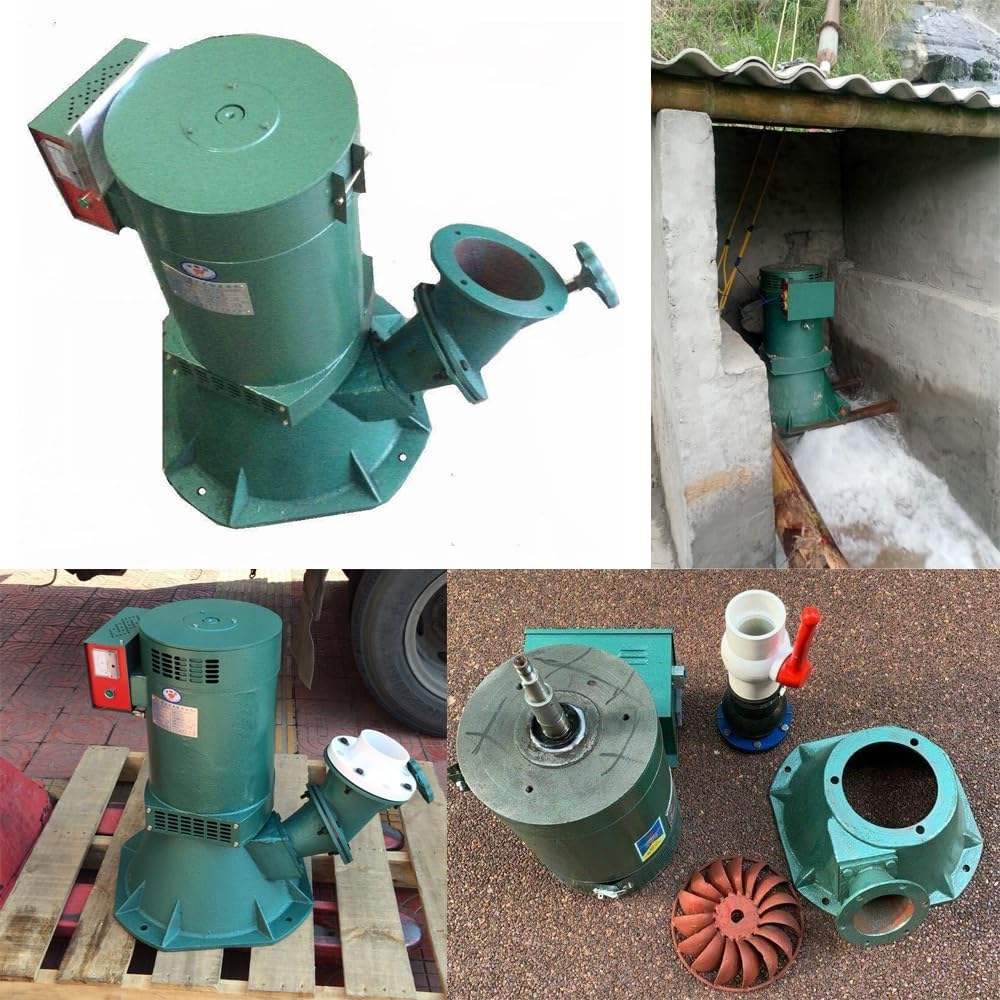 Generador eléctrico de hidro-turbina Generador de Rueda hidráulica 50Hz
