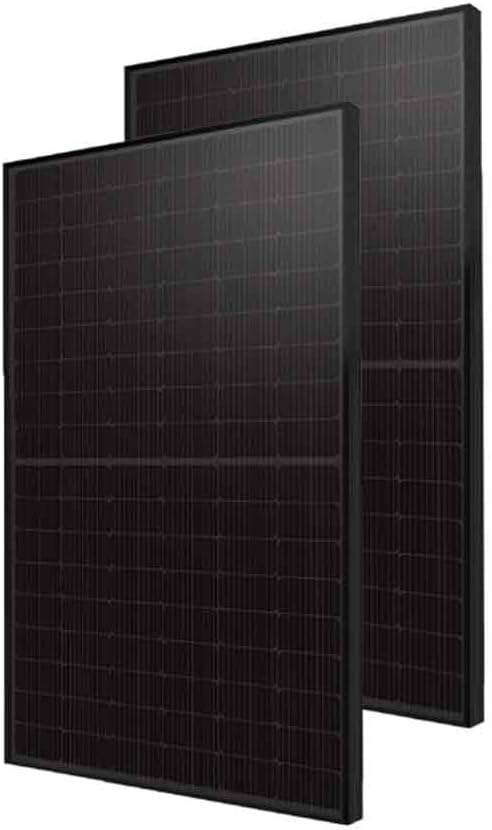 Juego de paneles solares fotovoltaicos monocristalino