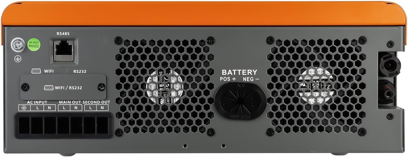 Inversores solares híbridos de 6200 W MPPT, inversor solar de 48 V CC a 230 V CA&nbsp;