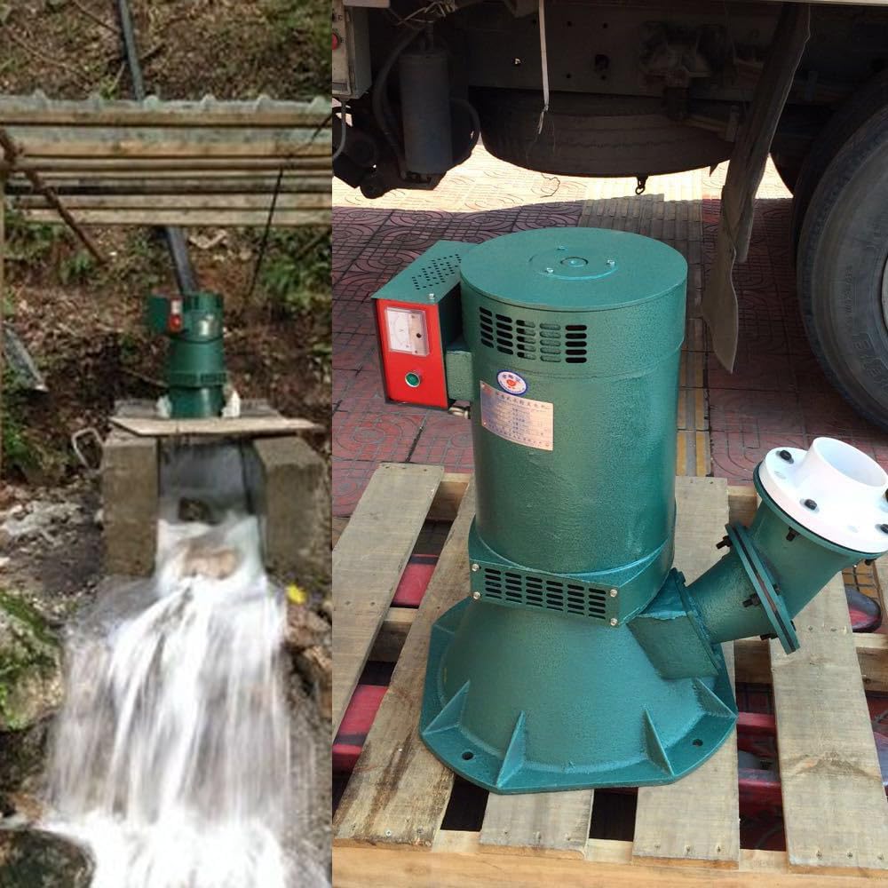 Generador eléctrico de hidro-turbina Generador de Rueda hidráulica 50Hz