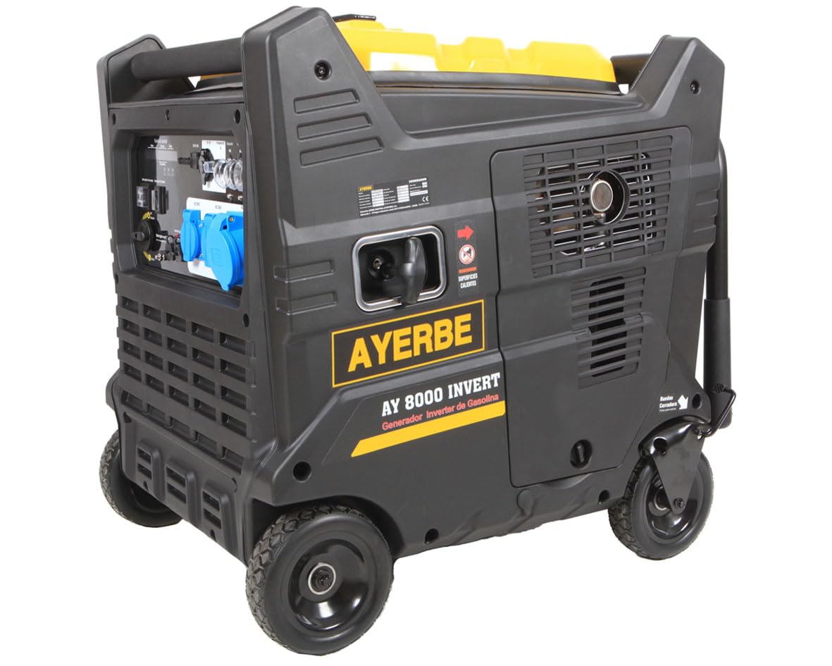 Generador Inverter 8000 de Gasolina 7500 W con Arranque Eléctrico