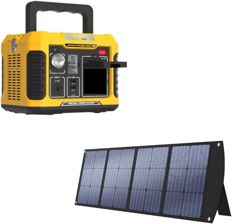 Generador Solar ADVANCE1500 + Panel Solar Portátil TSP-200W