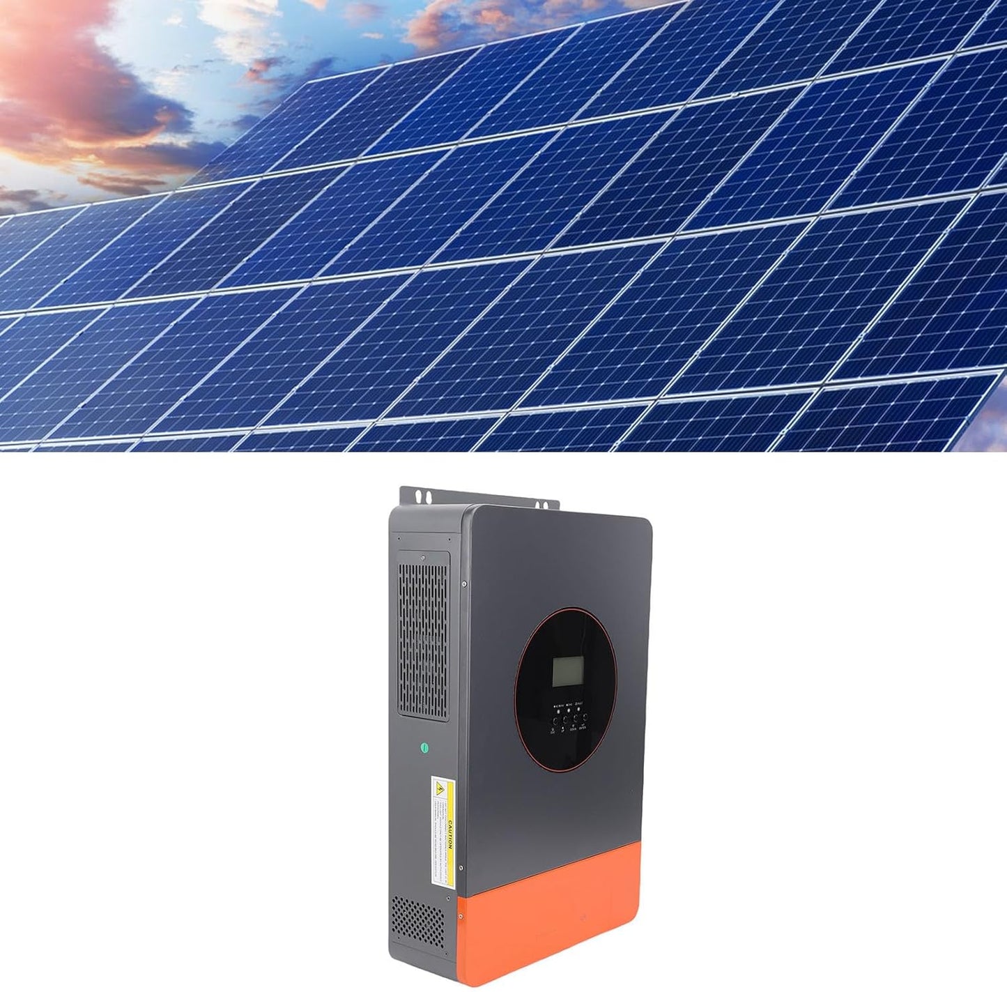 Inversor Solar híbrido de 6200W 120A, Cargador inversor de Onda sinusoidal Pura