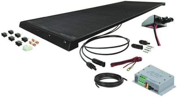 Dual Air Solar - Sistema completo 2 x 150 W, 145 x 53 x 4 cm, 18,05 kg