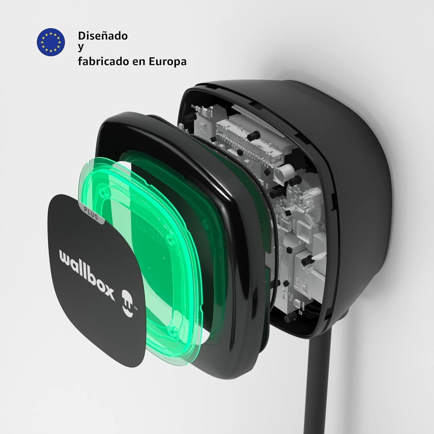 Cargador de vehiculo electrico (7.4kW de Potencia, Cable de 5 Metros