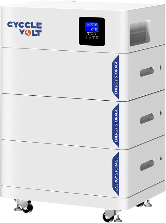 Batería LiFePO4 48V 300Ah con inversor 5kW, batería Litio 15kWh