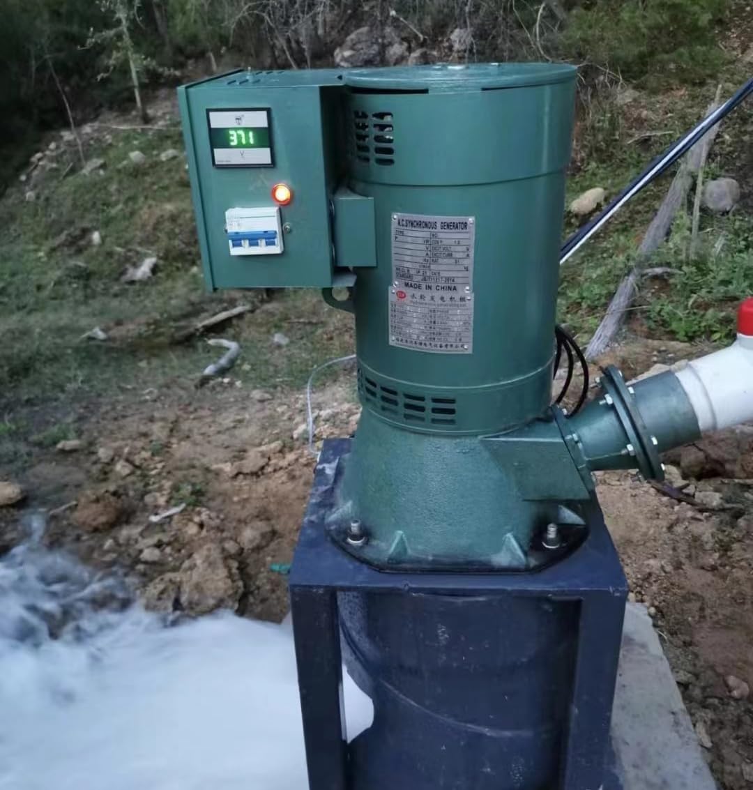 Generador eléctrico de hidro-turbina Generador de Rueda hidráulica 50Hz