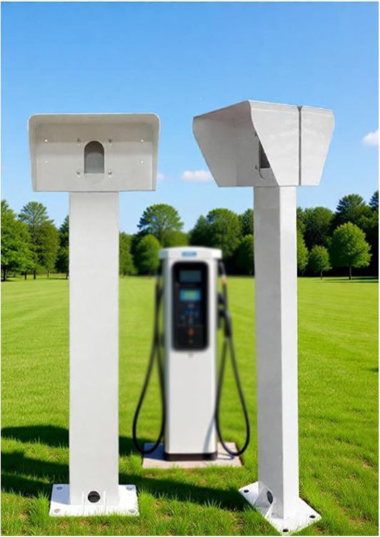 Soporte de pedestal para cargador de vehículos eléctricos para exteriores