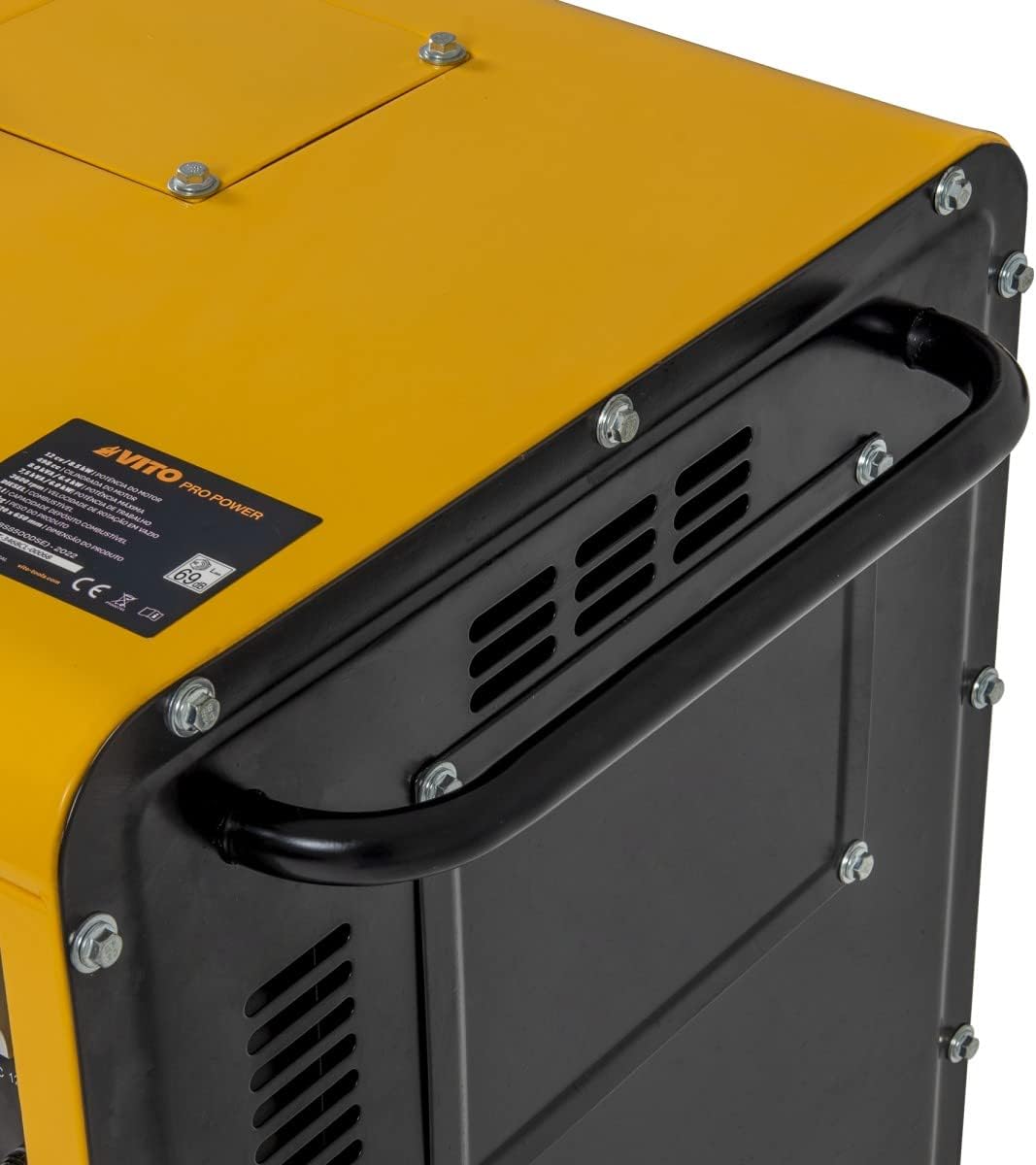 Grupo electrógeno 8 KVA Diesel monofásico/trifásico 4T 12CV 498 cm³ 6500W