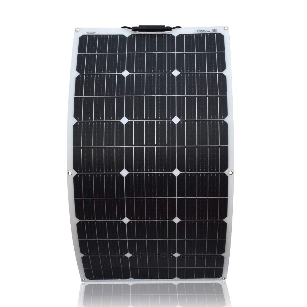 Solar Kit 10pcs 100W Panel solar flexible Módulo mono 2 x 50A