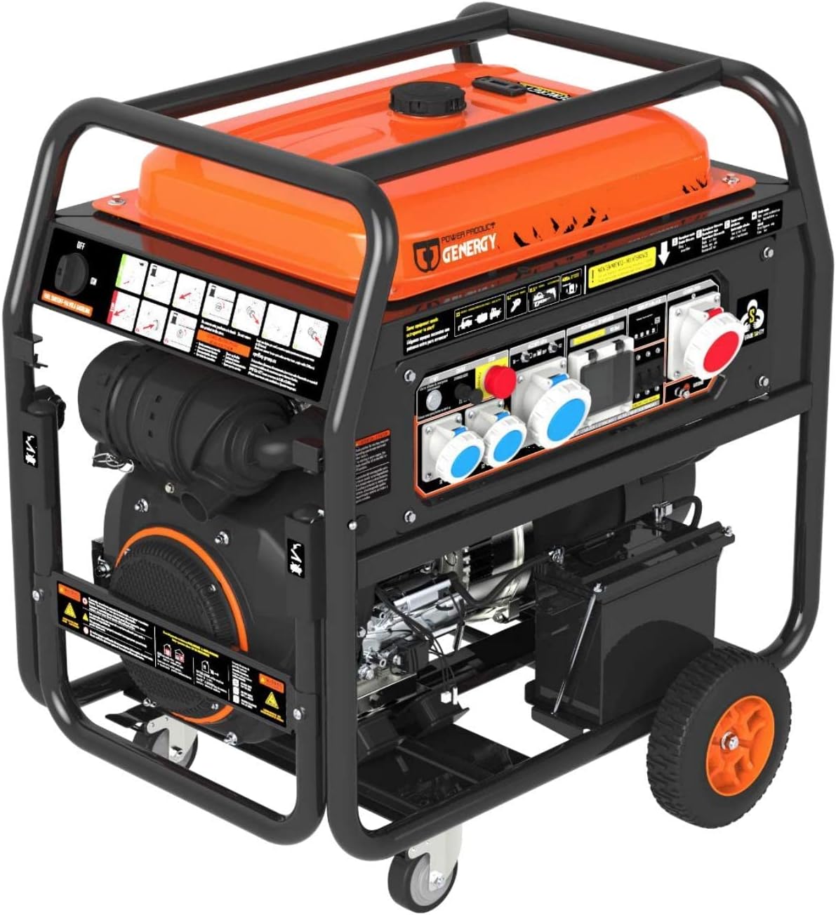 Generador Gasolina CERVASCAN S 13.7kVA GENERGY Grupo de Luz