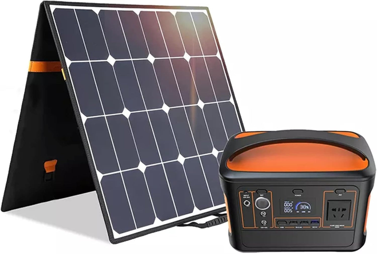 Estación de energía portátil de 500 W, generador de energía solar