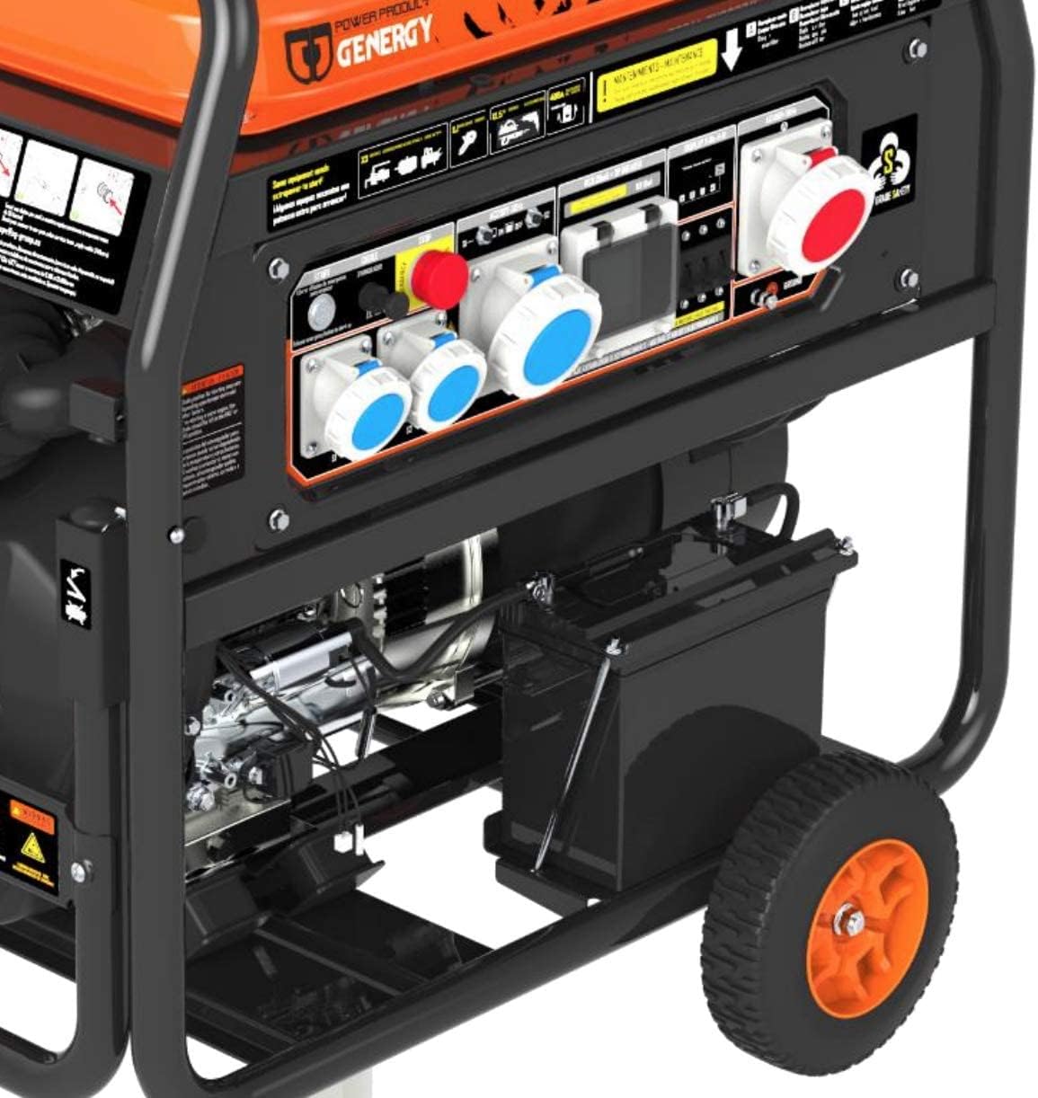 Generador Gasolina CERVASCAN S 13.7kVA GENERGY Grupo de Luz