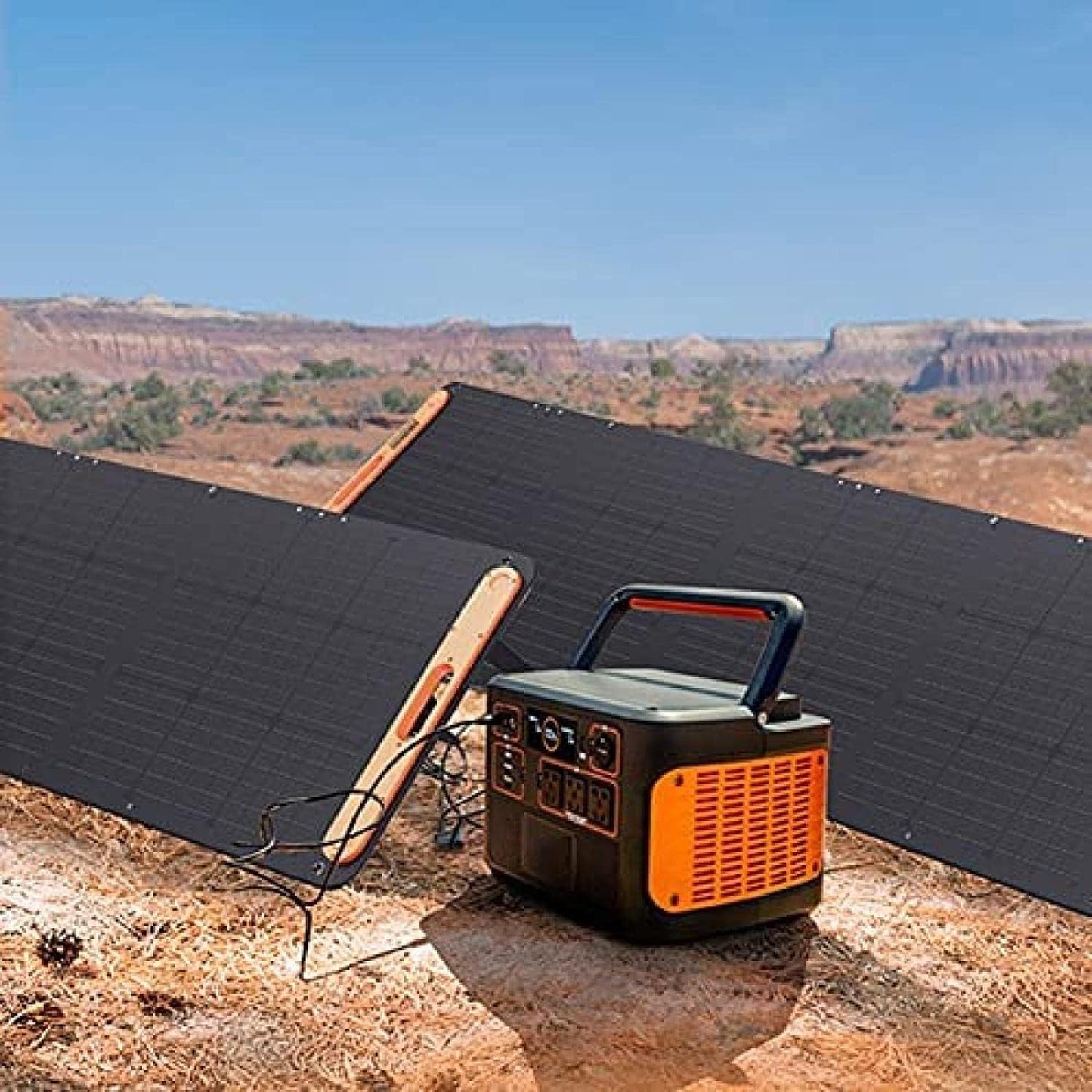 Panel Solar portatil Kit De Paneles Solares Plegables De 200 W For Camping