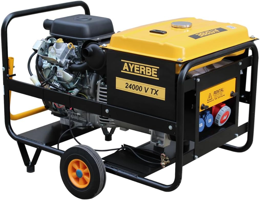 Generador gasolina ayerbe 24000 tx avr arranque electronico
