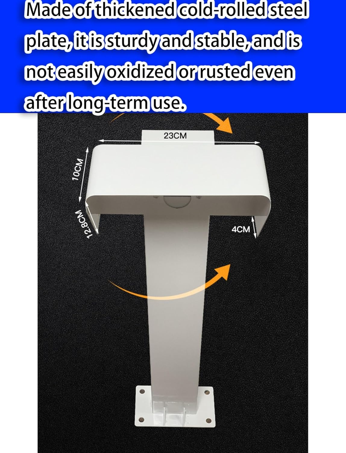 Soporte de pedestal para cargador de vehículos eléctricos para exteriores