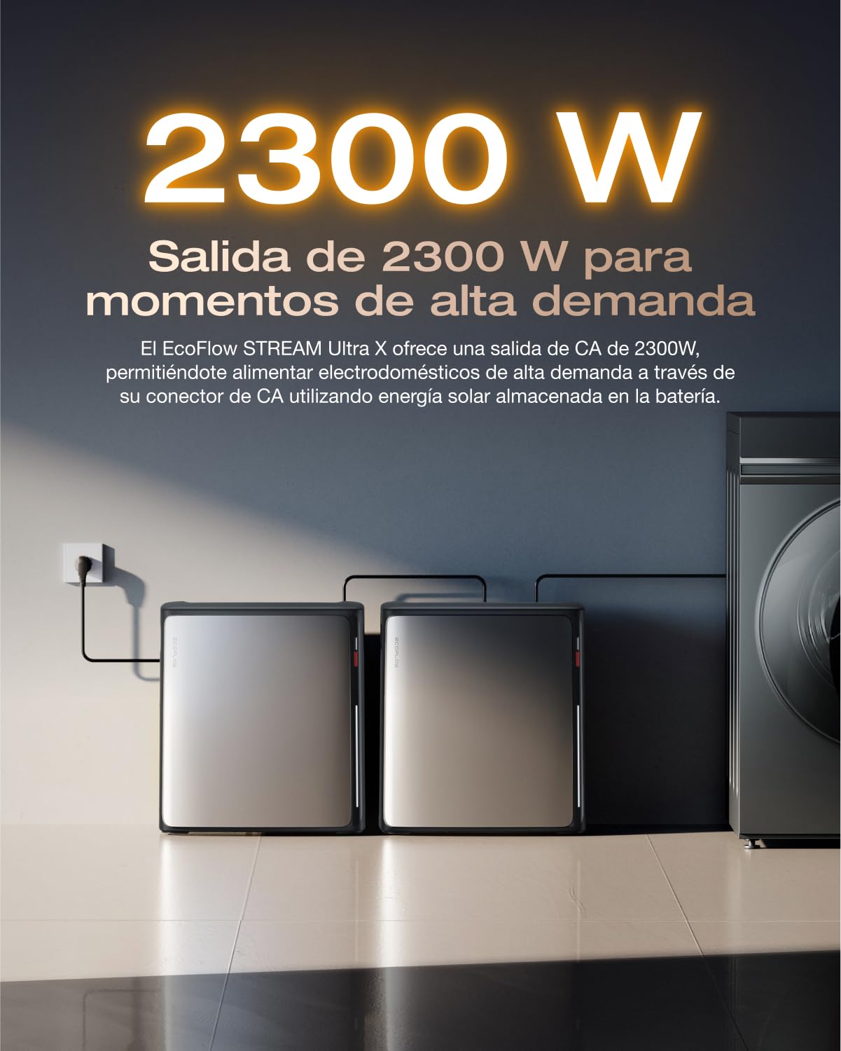 kit solar con 2 paneles solares de 400 W, entrada solar de 2800 W (4 MPPT)
