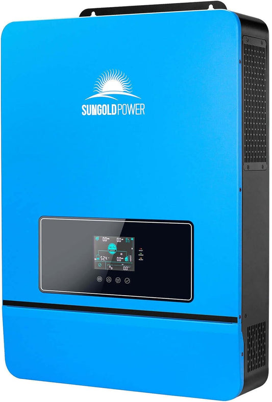 Inversor Solar 10000W 48V 2 Controladores solares MPPT Integrados