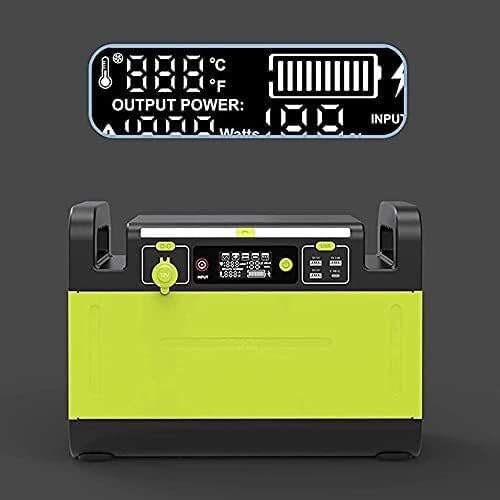 Generador solar para Exteriores, batería de Litio de Respaldo de 1344 WH
