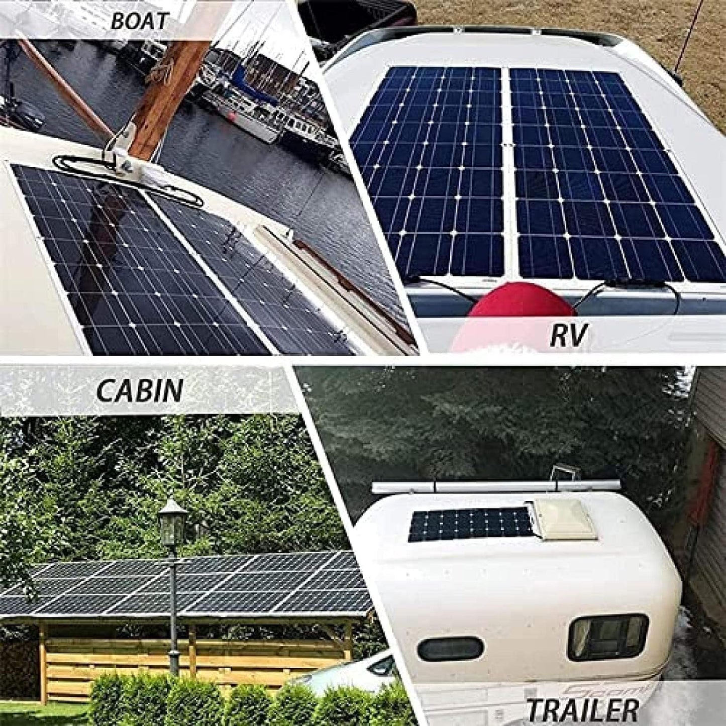 Panel solar portatil Kit De Panel Solar De 1200 W