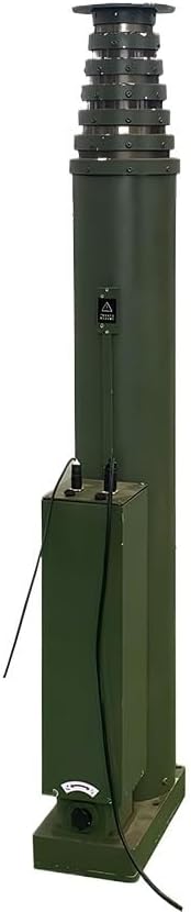 Columna De Elevación Eléctrica 10m, Sección Múltiple