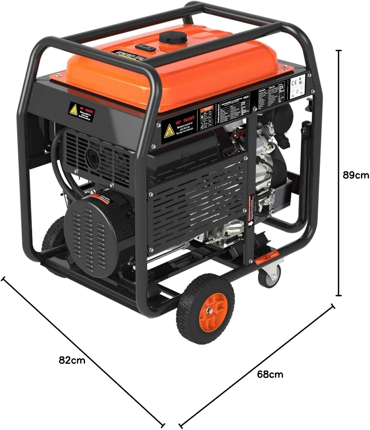 Generador Gasolina CERVASCAN S 13.7kVA GENERGY Grupo de Luz