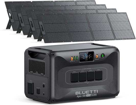 Generador Solar con 4 Panels Solares de 200W, 2764,8Wh Batería