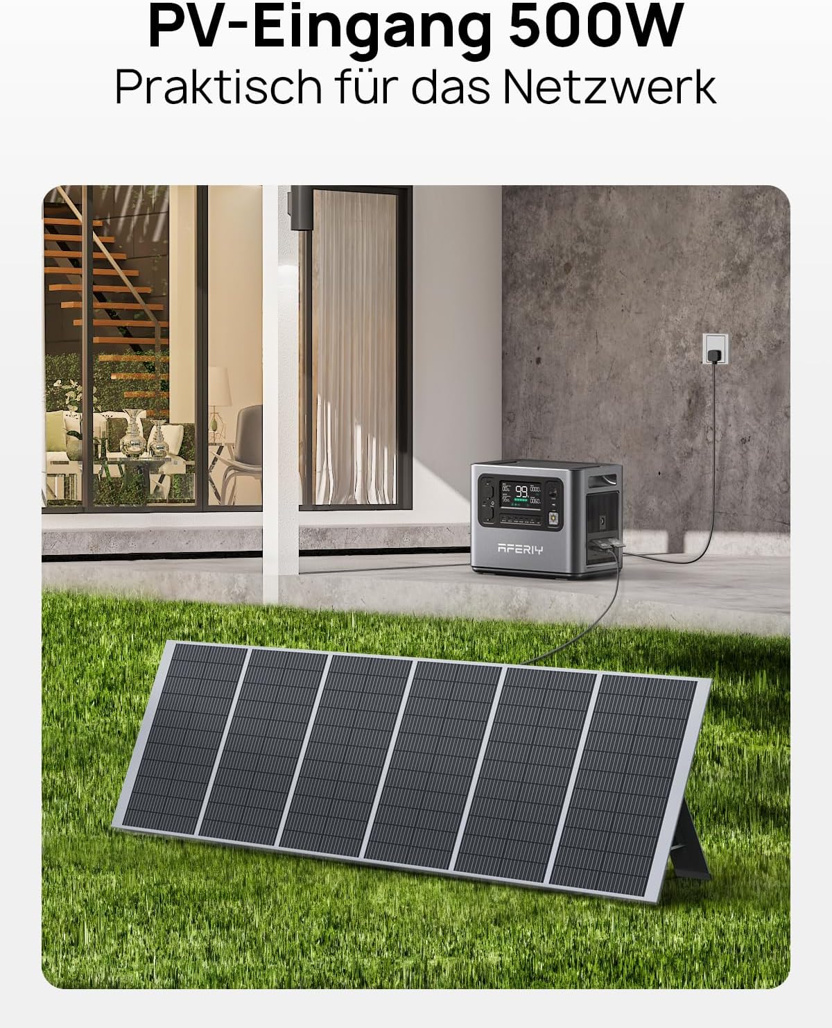 Generador Solar de 2400W con Panel Solar 400W