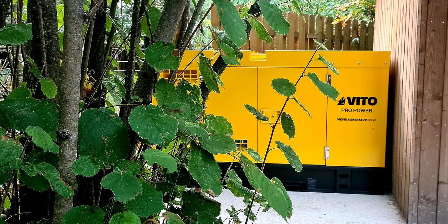 Generador AVR 44 kw máx. ATS, arranque automático de fallo de red, 400 V, 4 cilindros