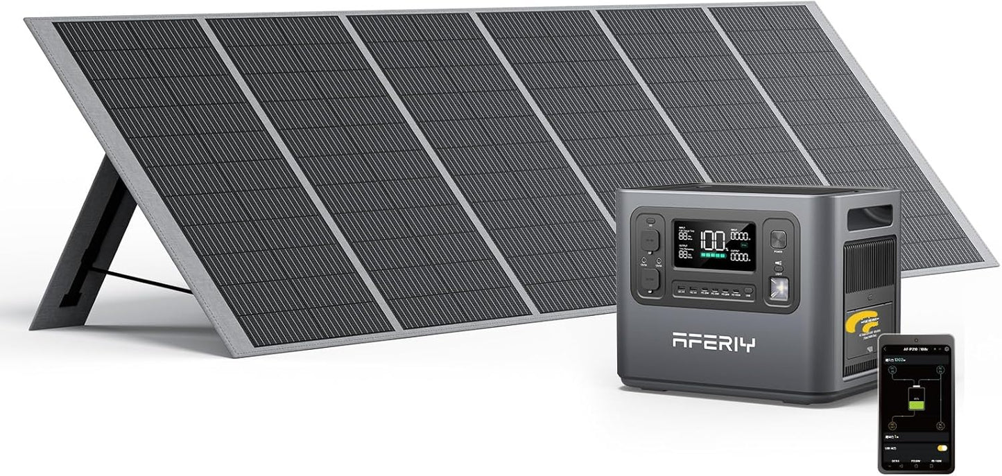 Generador Solar de 2400W con Panel Solar 400W