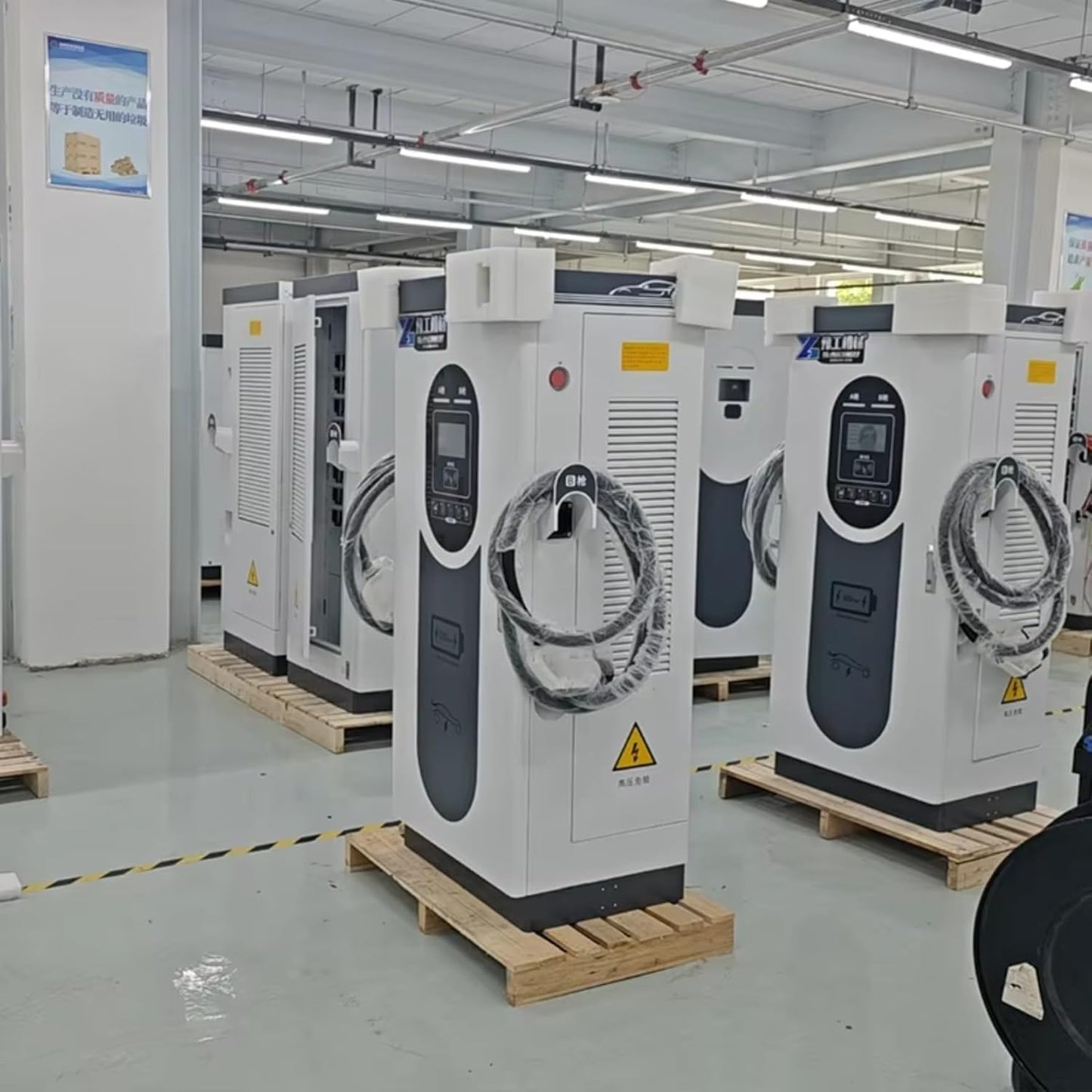 Estación de carga comercial EV Premium de alto rendimiento