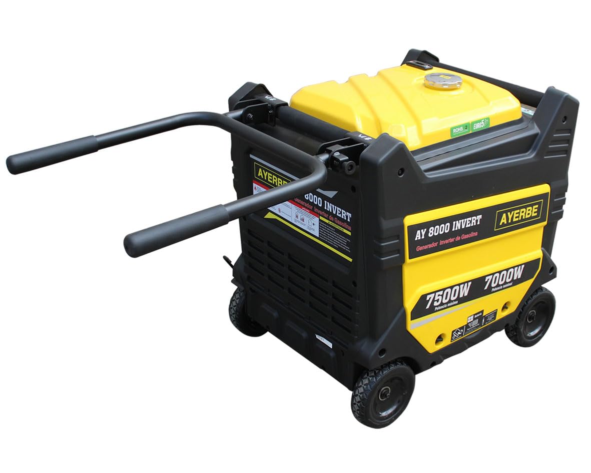 Generador Inverter 8000 de Gasolina 7500 W con Arranque Eléctrico