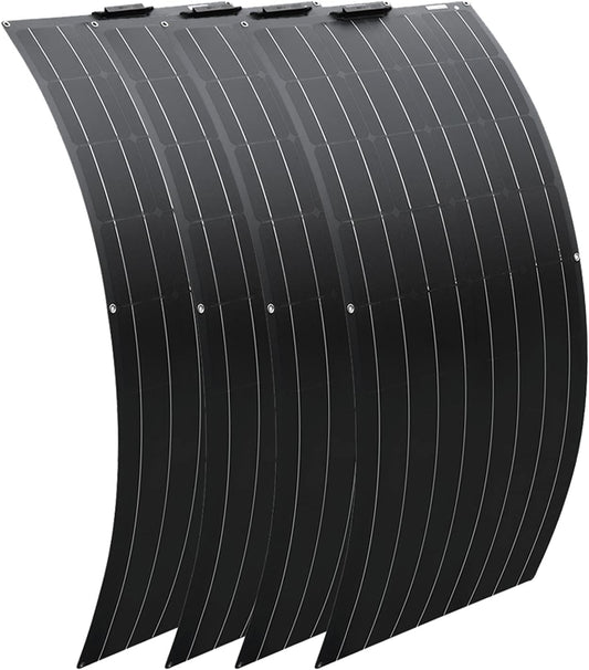 Kit de panel solar, kit completo de panel solar, panel solar flexible de 600 W y 300 W