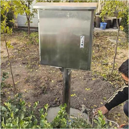 Soporte de cargador de vehículo eléctrico con cerradura para exteriores